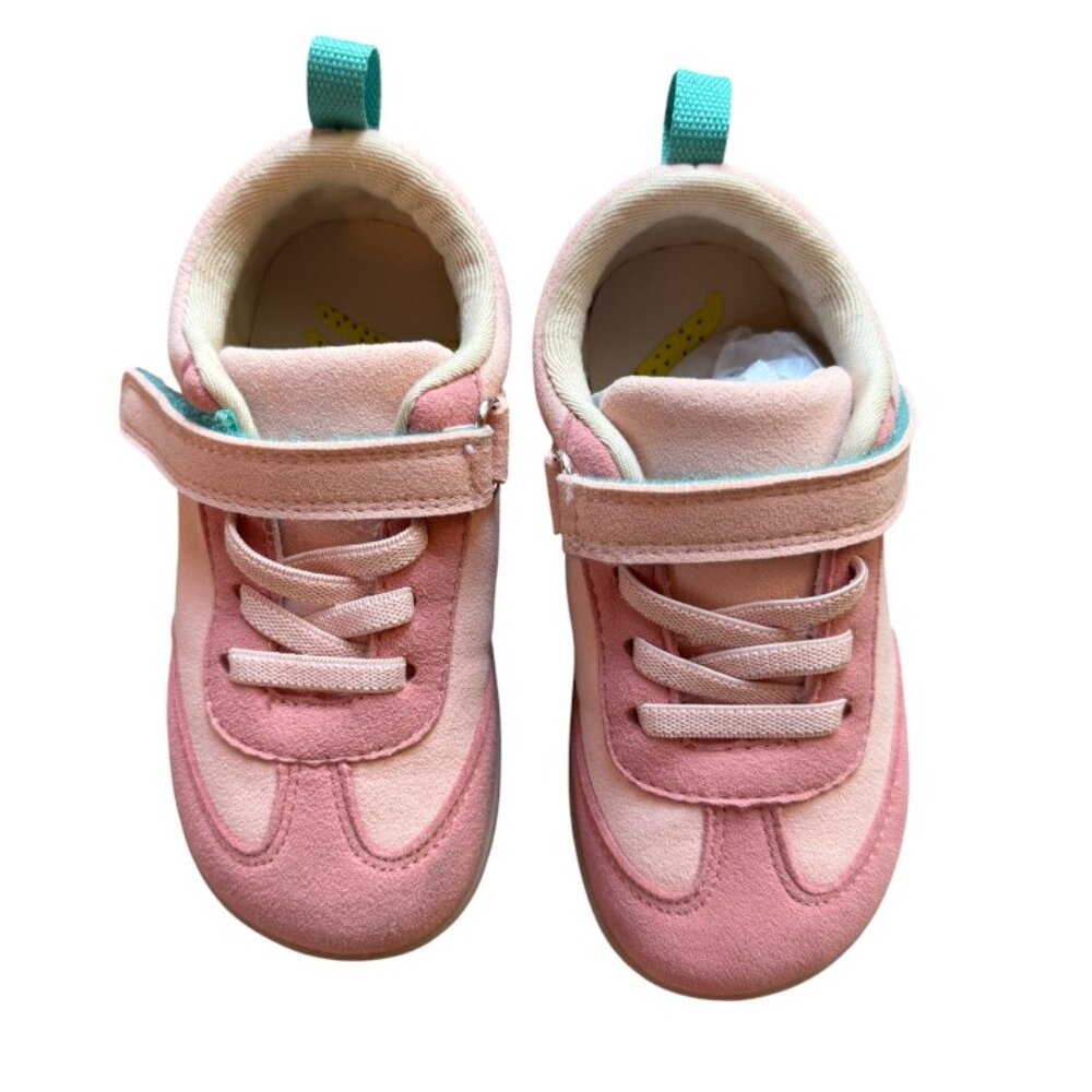 Ten Little Retro Pink Toddler Sneakers